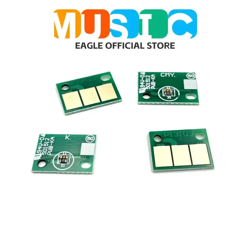 

4 шт. DR-512 DR512 для Konica Minolta C221 C224 C224E C281 C284E C364E C7822 C7822E C7828 C7828E C258 C308 C3684 чип барабанного блока