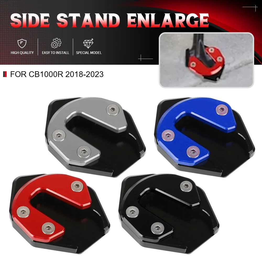 

For Honda CB1000R 2018 2019 2020 2021 2022-2024 Motorcycle Accessories Kickstand Side Stand Extension Pad Support Plate Enlarge