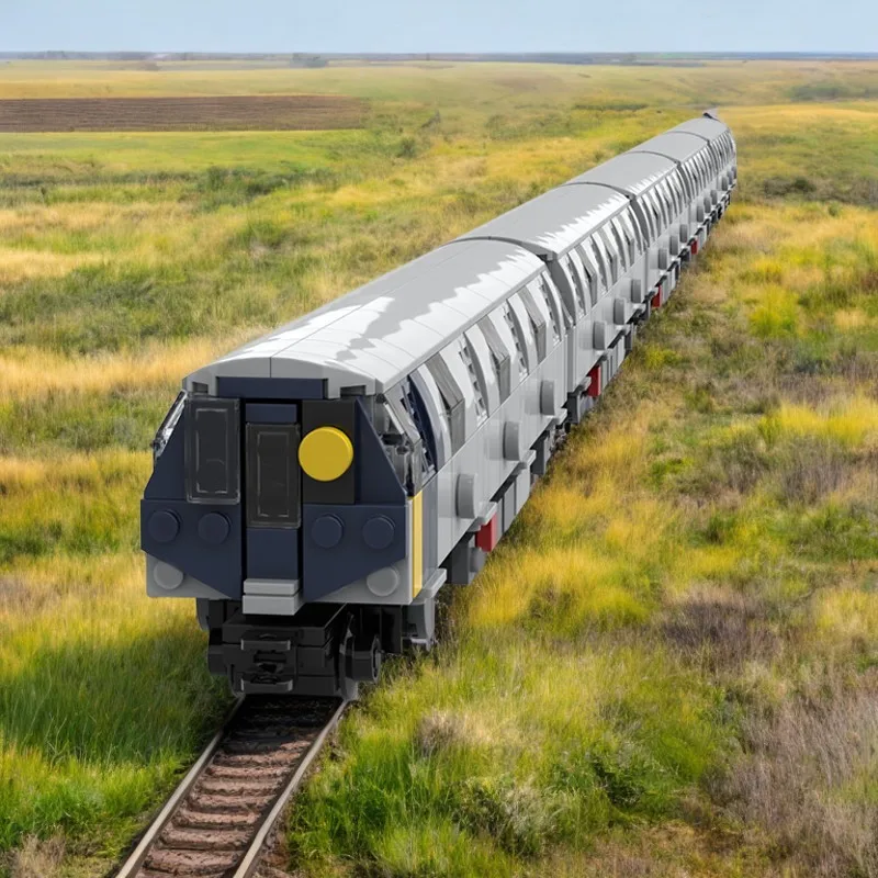 

1796-Piece NYC Subway R211A Modular Building Set, Build a Highly Detailed Subway Car Model building blocks