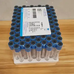 50 قطعة / الكثير سترات الصوديوم 1: 9 أنبوب جامع الدم الأزرق الفراغ القابل للتصرف أنابيب معقمة EN أعلى 12 مبيعات لمعادن الصوديوم - رقم 6