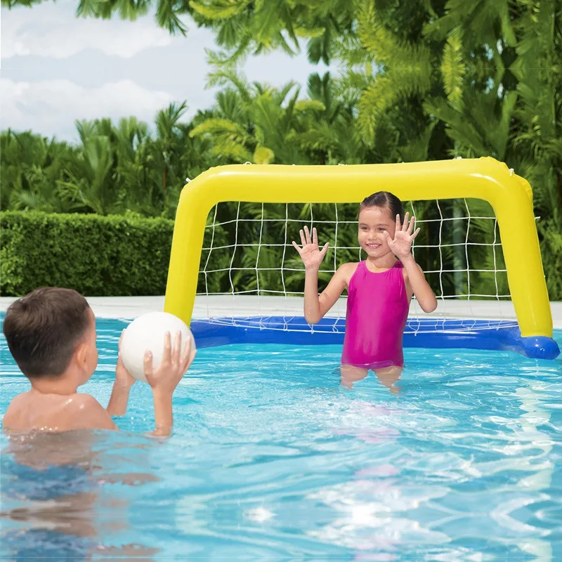 Brinquedos de piscina inflável para crianças, vôlei de handebol, jogos de esportes aquáticos, diversão flutuante na praia ao ar livre