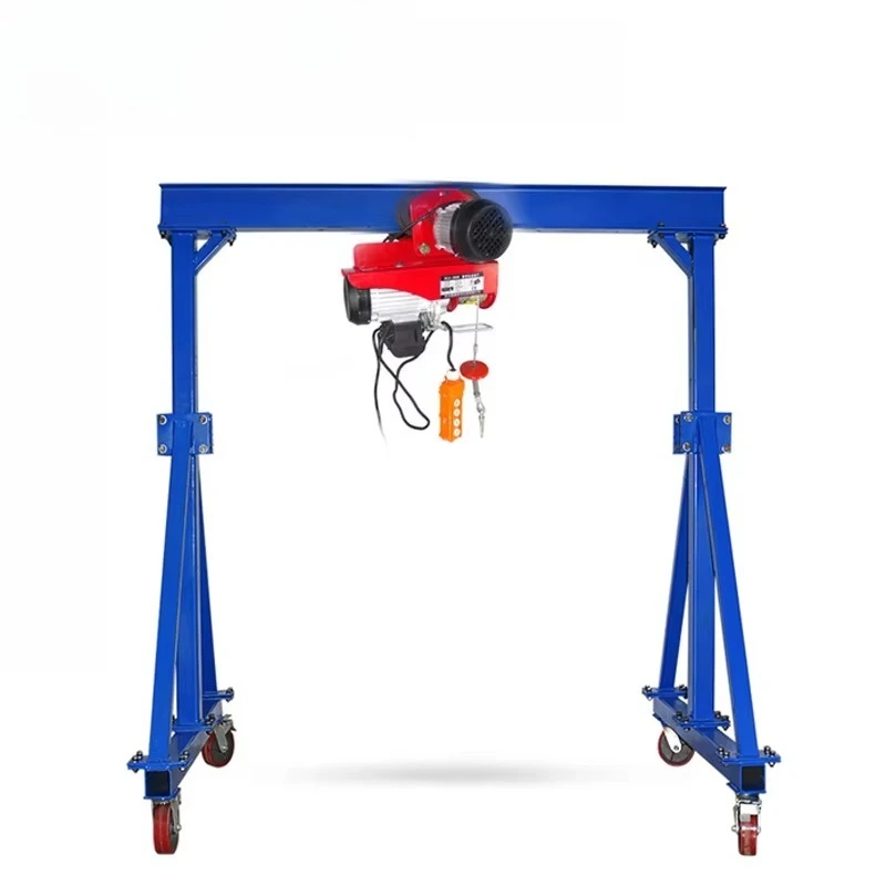 New series of portable mobile container gantry cranes 1 ton for lifting heavy objects
