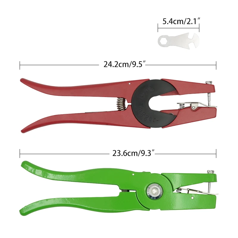 Ear Tag Pliers For Cattle Sheep Pigs Horses Rabbits Ear Label Scissors Metal Thorn Tongs For Animal Identification Equipment