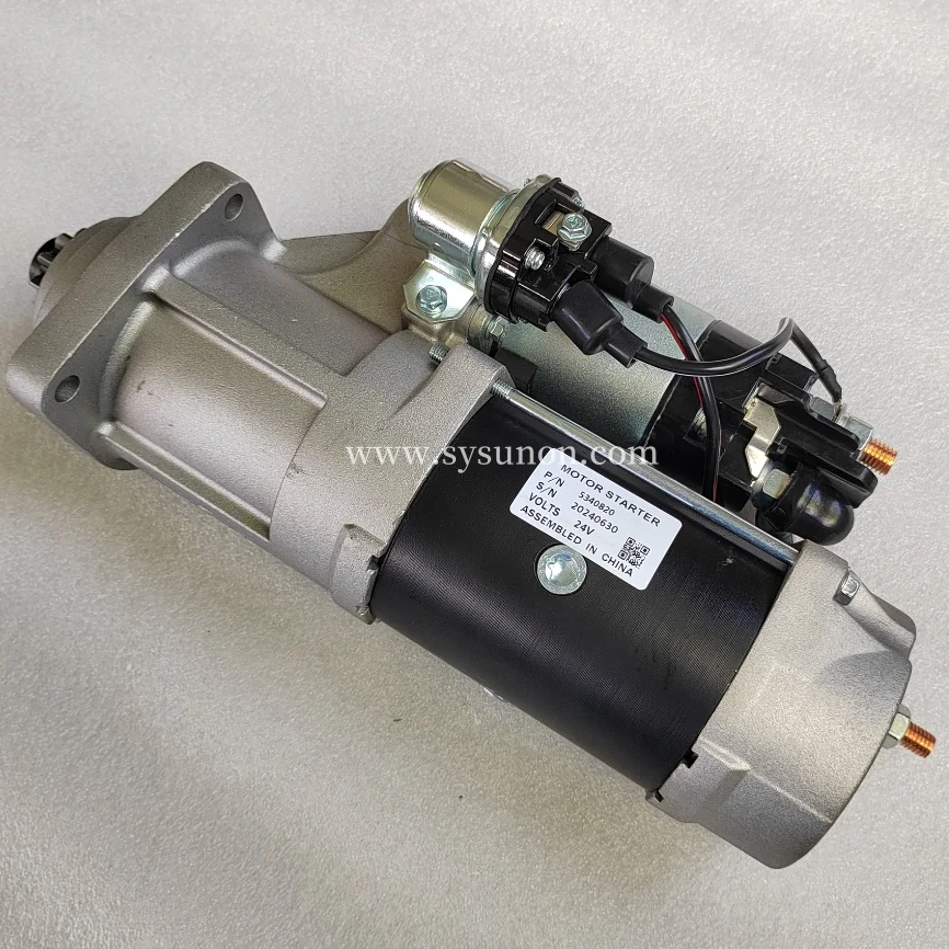 Agricultural Machinery Auto Parts 6BT Diesel Engine 24V Starter Motor 5340820