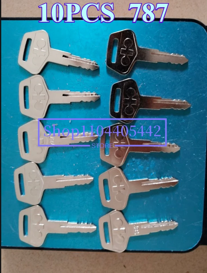 

Excavator Dozer Loader Backhoe Starter Set of 10 fits For Komats-u Heavy Equipment 787 Key