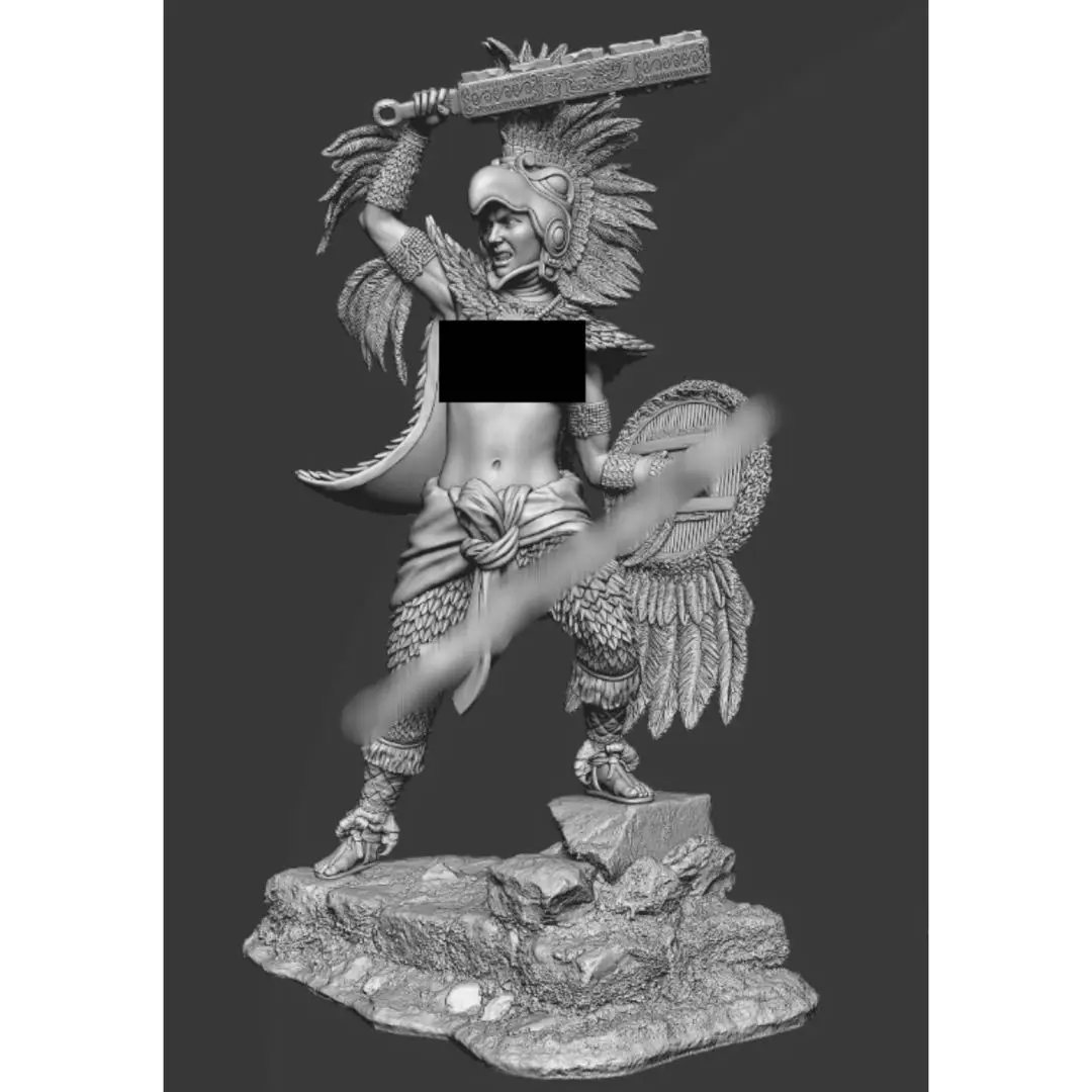 

54mm Resin Model Figure GK， Unassembled and unpainted kit