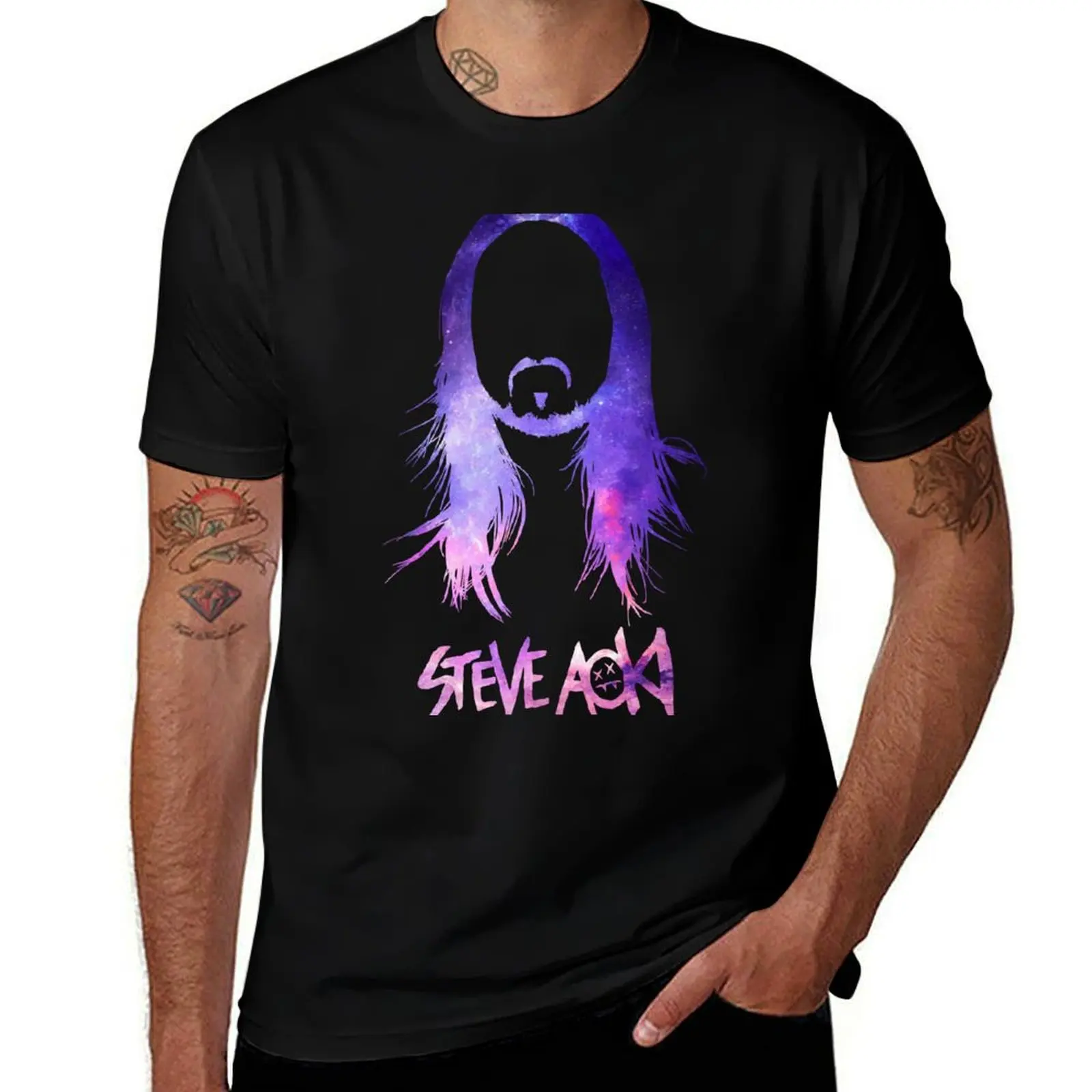

Steve Aoki T-Shirt t shirt man casual cotton tshirt 100% T-Shirt