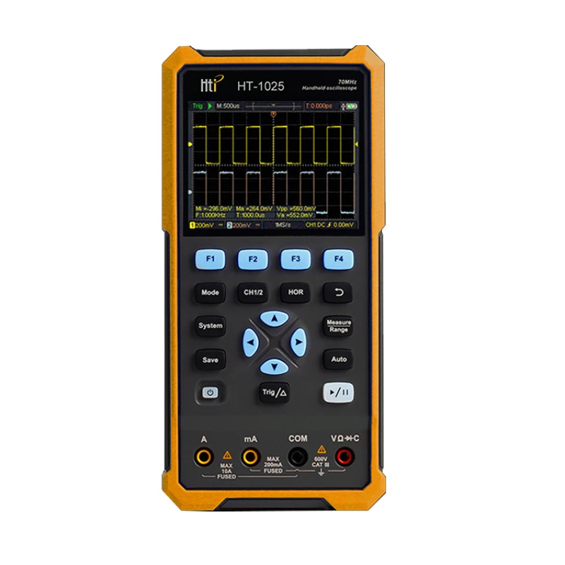 70Mhz 2500 Ms/s Real-Time Sample Rate Scopemeter HT-780C Handheld Digitale Multimeter Oscilloscoop Oem Odm