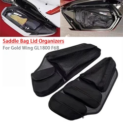 Saddle Bag Lid Organizers For HONDA Gold Wing 1800 GL1800 F6B 2018 - 2021 2019 2020 Trunk Lid Saddlebag Organizer Bags GL 1800