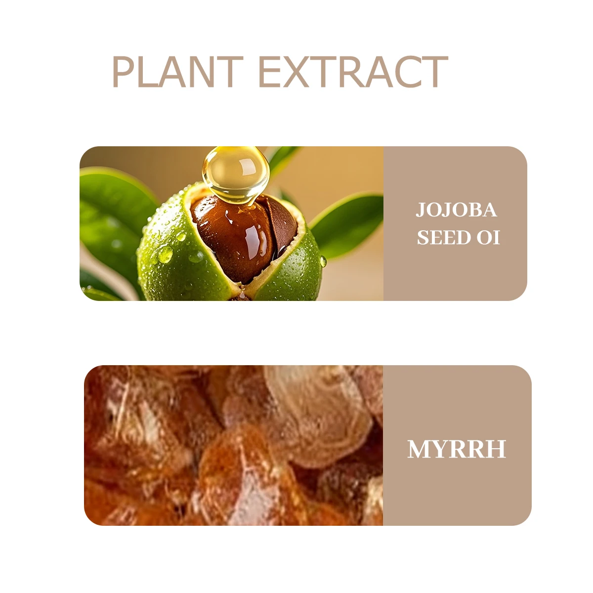 NIVAVIN 30ml/60ml/100ml Myrrh Essential Oil, natural plant extracts, rich fragrance, long-lasting scent, exquisite gift.