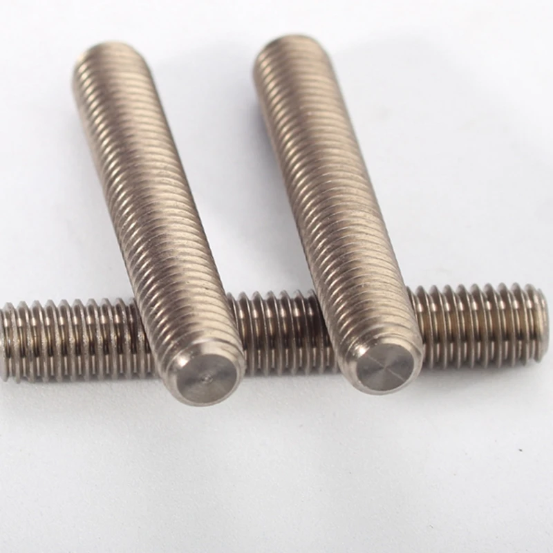 Boulon en titane Ta2 personnalisé, barre filetée Meaccelerfull, clou non poli, grade 2, vis en titane, M3 SafeM5M6M8, le plus récent