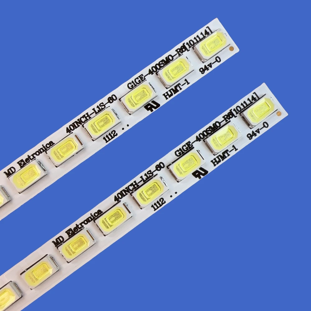 455 مللي متر LED الخلفية شريط مصابيح 60 المصابيح ل 40 بوصة تلفاز LCD L40F3200B LJ64-03029A LTA400HM13 40INCH-L1S-60 G1GE-400SM0-R6 2 قطعة #4