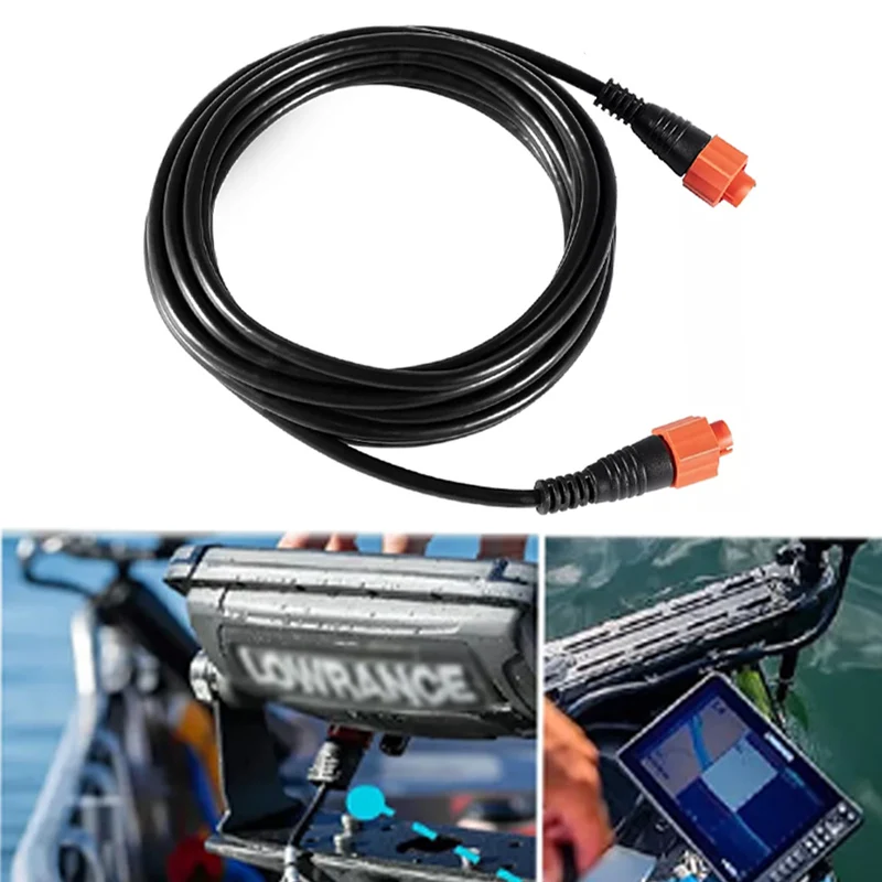 

Запасная часть для кабеля Ethernet Cat6 Lowrance, 15-футовый, высокоскоростной, подключаемый и воспроизводимый, подходит для устройств GlobalMap, радара