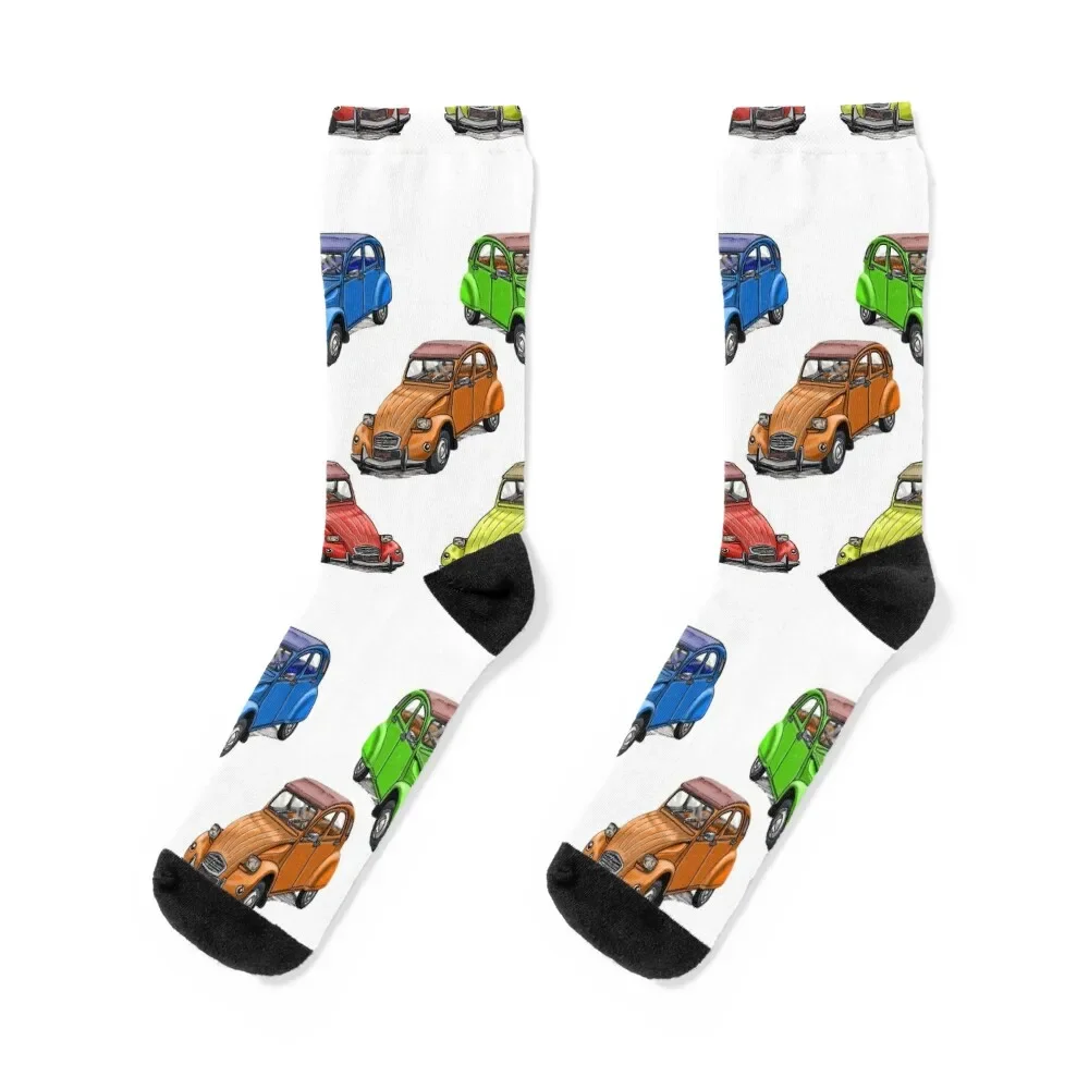 

2CV skipper Socks golf japanese fashion Rugby floor Ladies Socks Men's