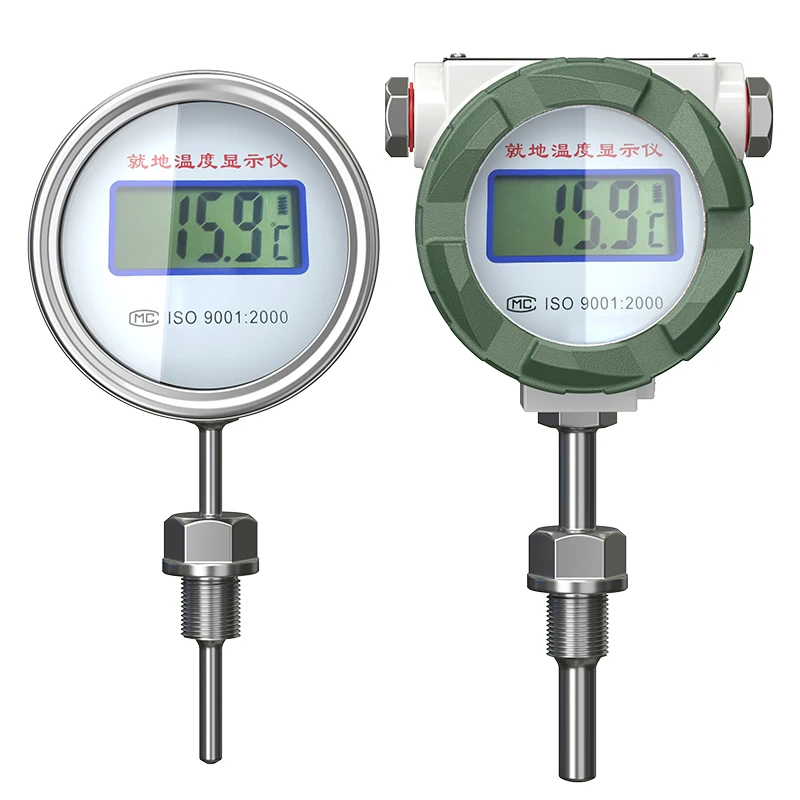 Local Display LED Thermometer Explosion-proof Integrated Battery-powered Thermometer