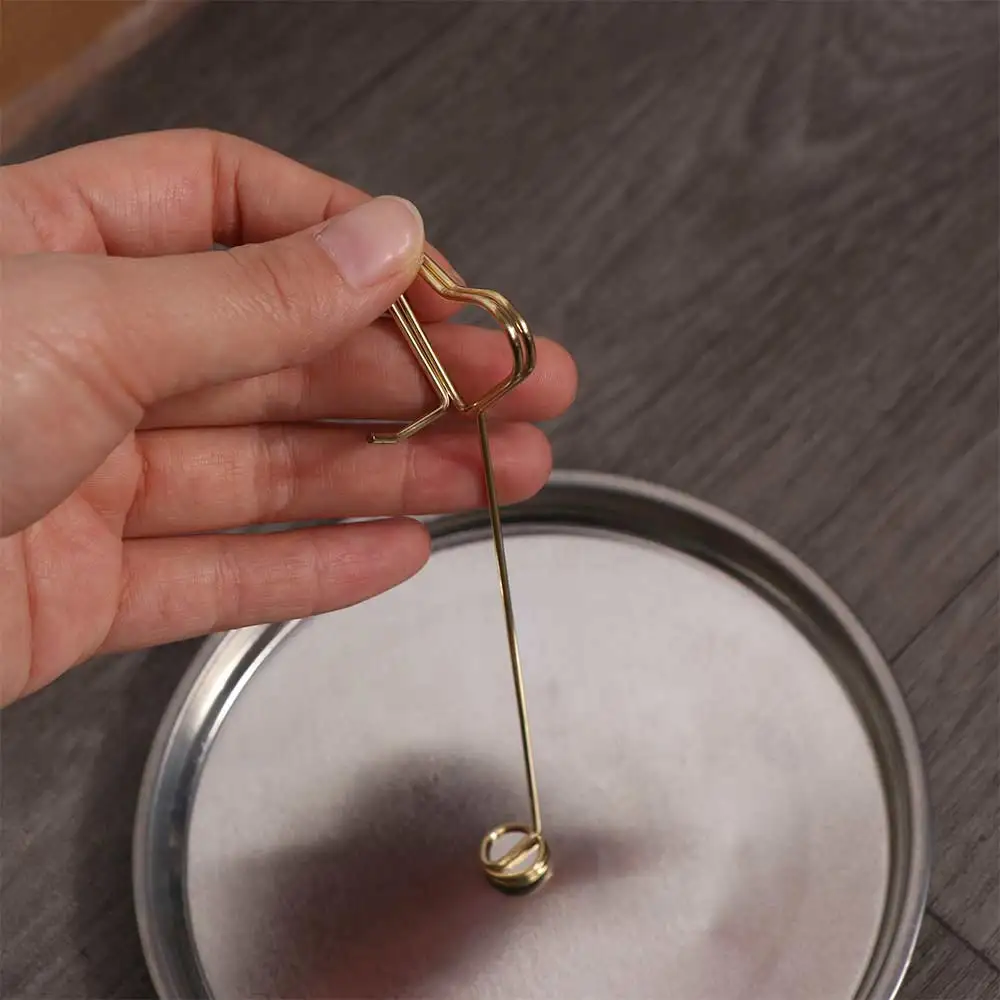 Heart Shape Magnetic Mosquito Coil Holder with Tray Anti-Scald Incense Coil Burner Anti-Tip Heat-Resistant Gnat Coil Stand