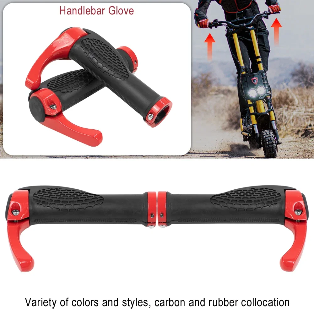 Electric Scooter Lock-on Handlebar Grip Anti-Slip Handle Gloves For Kaabo Wolf Warrior / Wolf King / Wolf X Bike Accessories