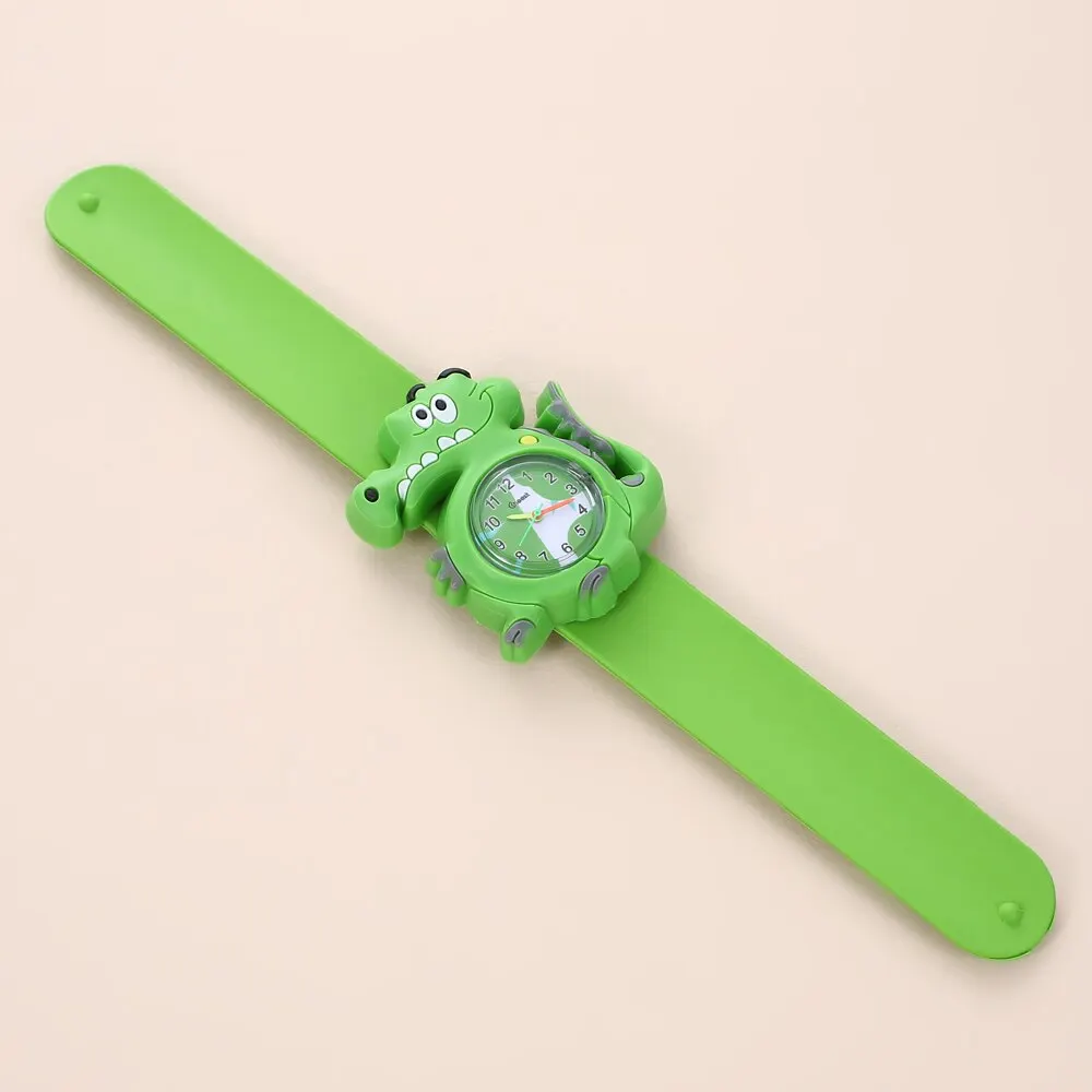 3D Cartoon Kids Clock Astronaut Poultry Fruit Flowers Children Quartz Rainbow Love Birthday Cake Gift Baby Toy Watch