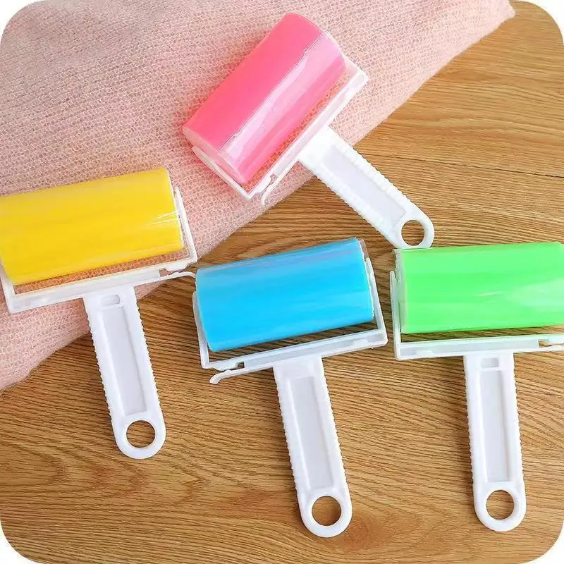 High Quality Washable Reusable Household Cleaning Remover Portable Hair Rolle Clothes Hair Pet Hair Sticky Roller