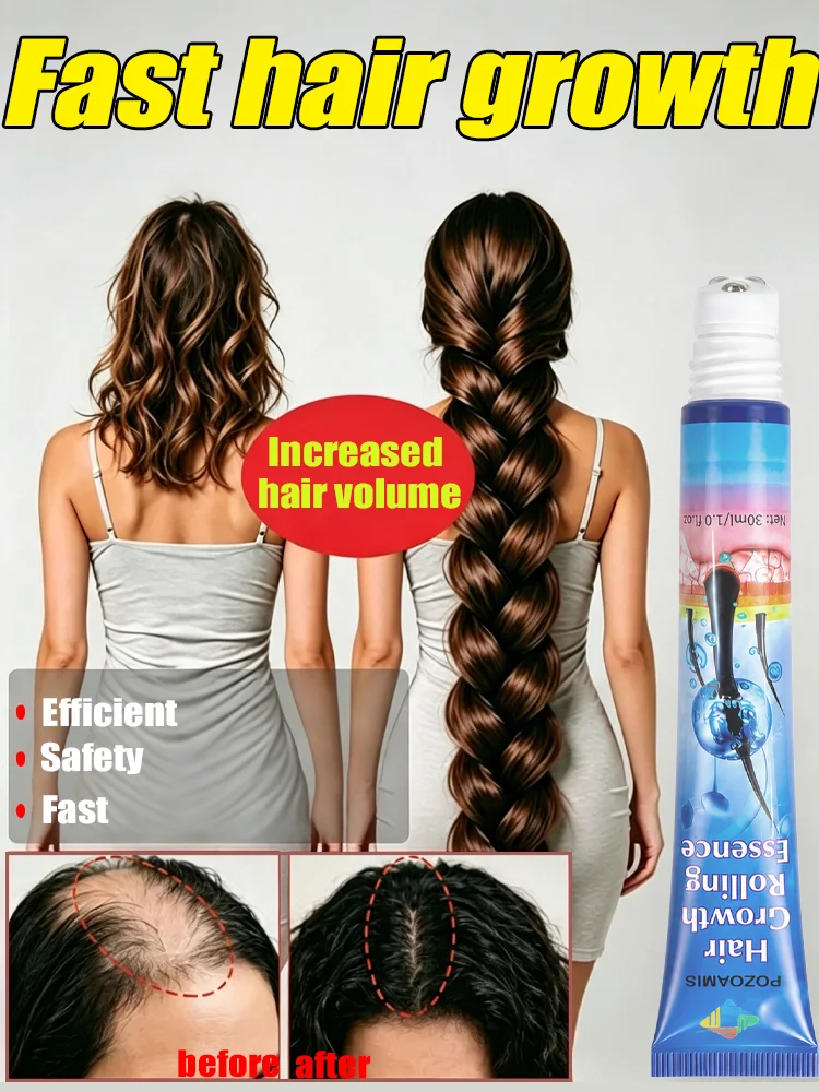 Roll-on serum,Create voluminous, healthy hair,Daily Scalp Care.