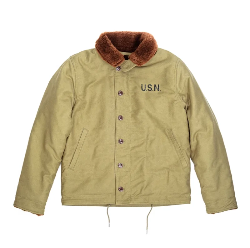 

N1 Deck Suit N-1 Cotton Suit Wool Alpaca Wool Blend Second-generation Retro Navy Jacket USN Replica
