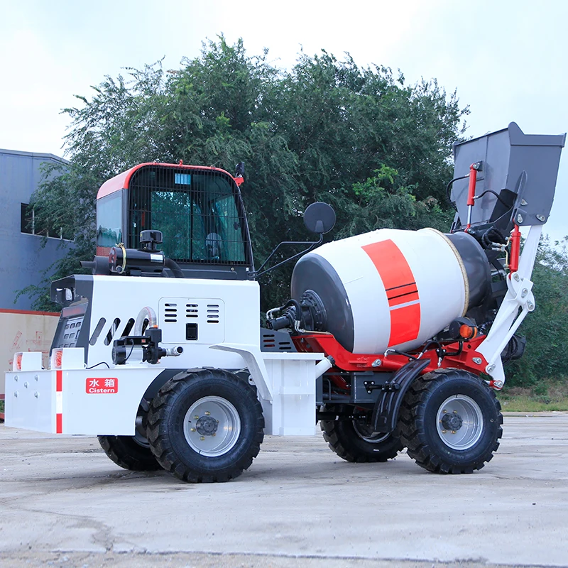 Customized Strict Inspection Anti-Slip Tire Safe Driving Truck Mixer Concrete 3m³ Concrete Mixer Truck Parts