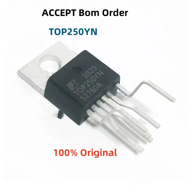 

5PCS 100% New TOP250YN TOP242YN TOP233YN TOP246YN TOP244YN TO-220-7C Brand New Original Chips ic