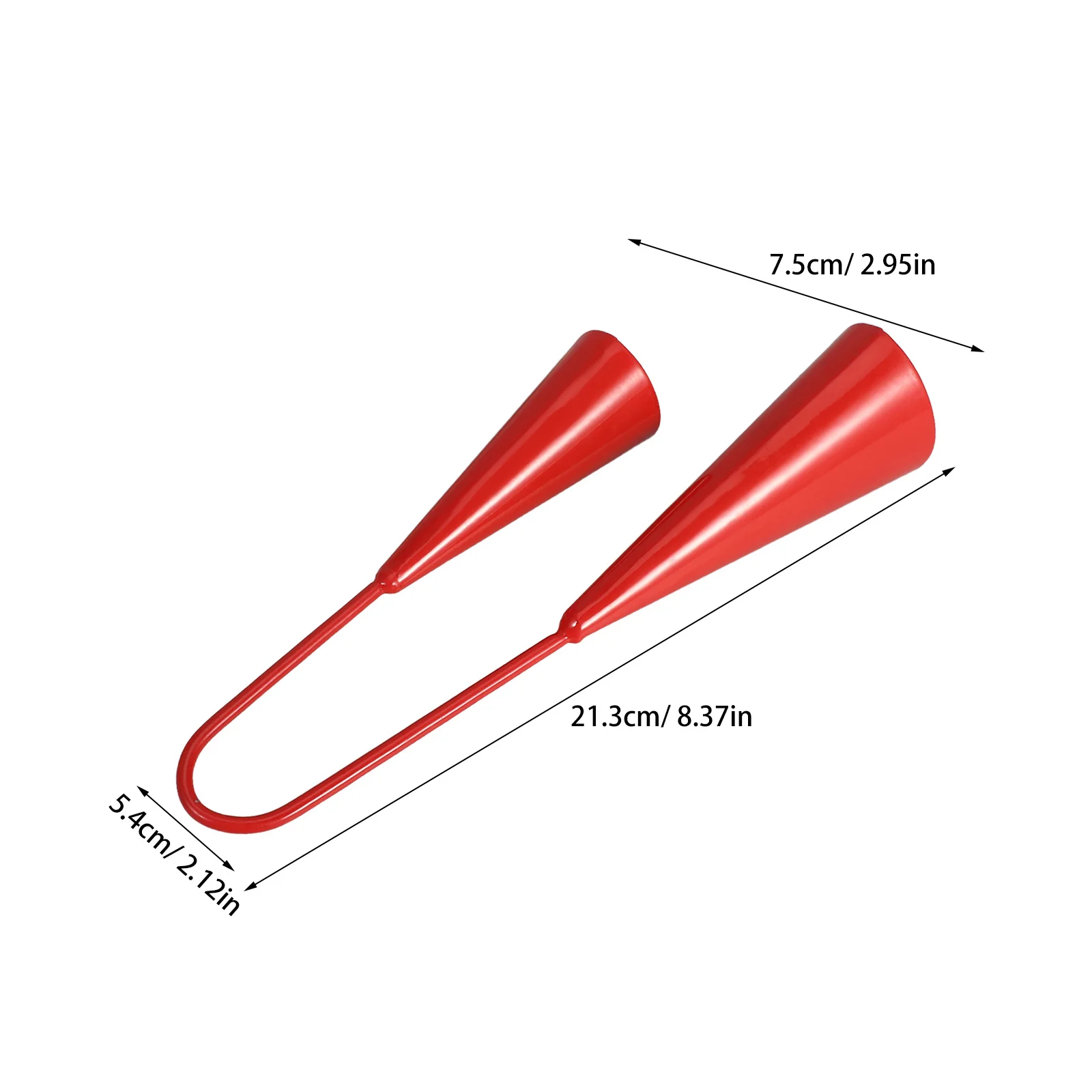 Two Tone Steel Agogo Bell Children's Musical Instrument Durable Safe for Classroom Home Use Music Toys Baby Instruments