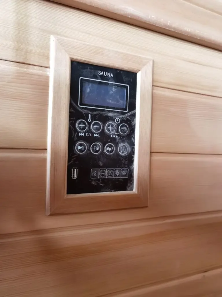 Sauna kit LCD control panel with power box for sauna home use