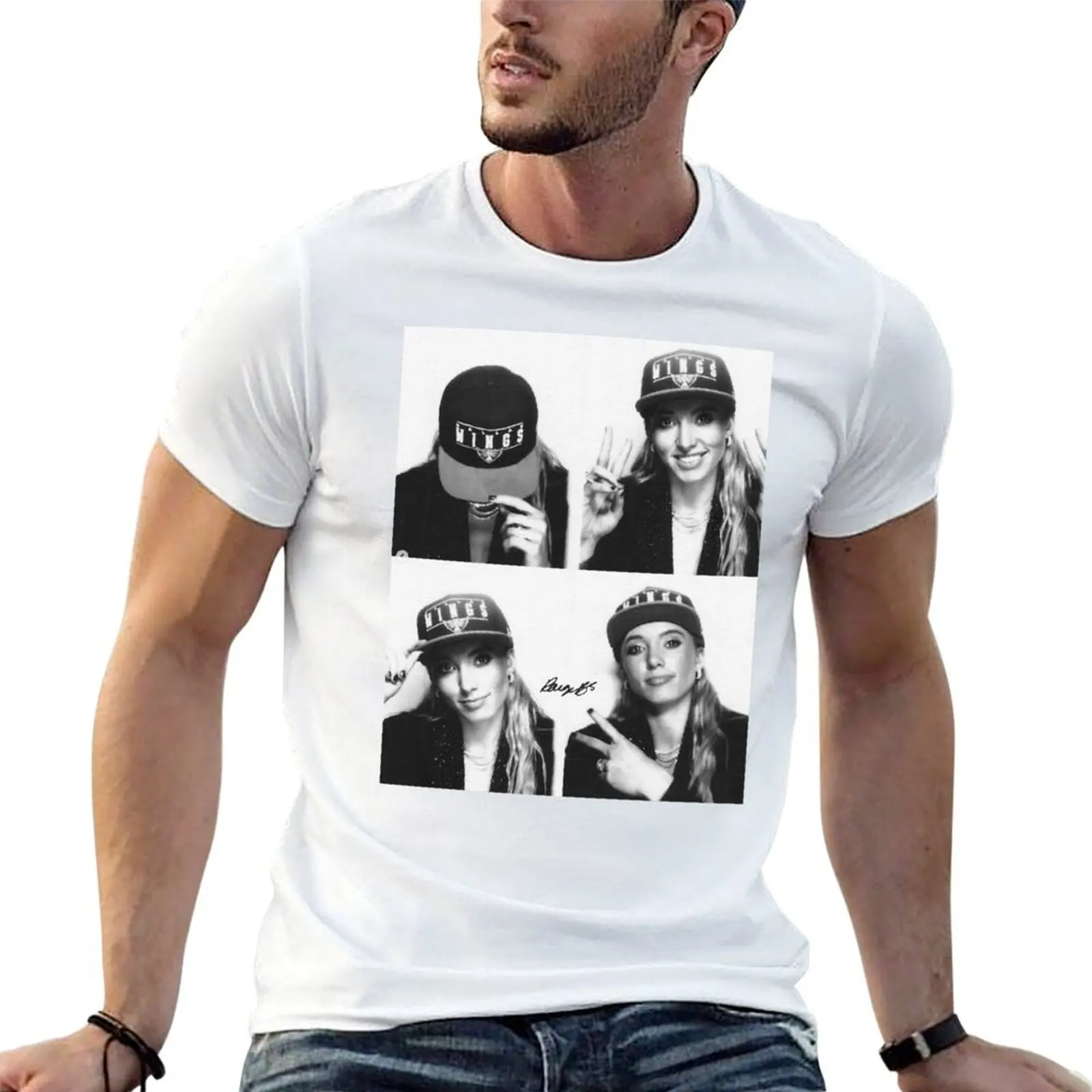 Paige Bueckers Black and White T-Shirt animal prinfor boys clothes vintage t shirt men