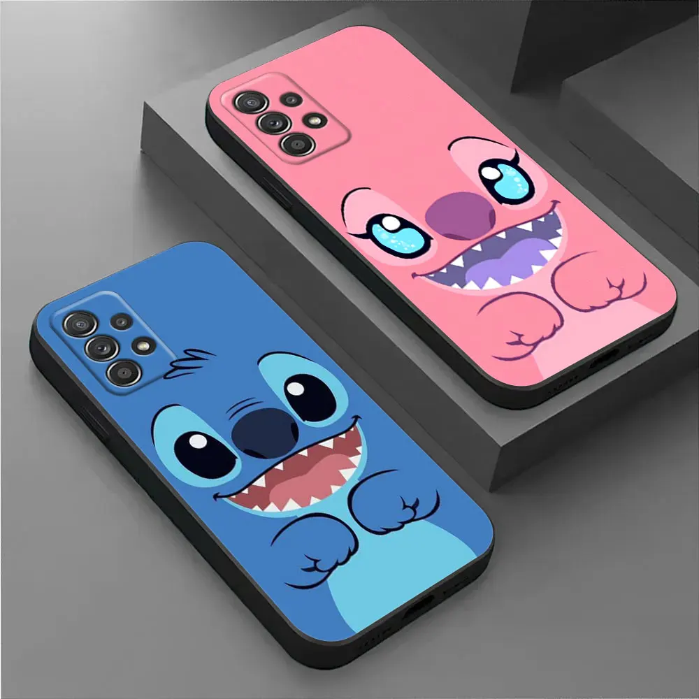 

Lilo Stitch Cartoon Anime Phone Case For Samsung Galaxy A17 A57 A37 A07 A55 A54 A34 A35 A25 A15 A56 A36 A26 A16 Back Cover Shell