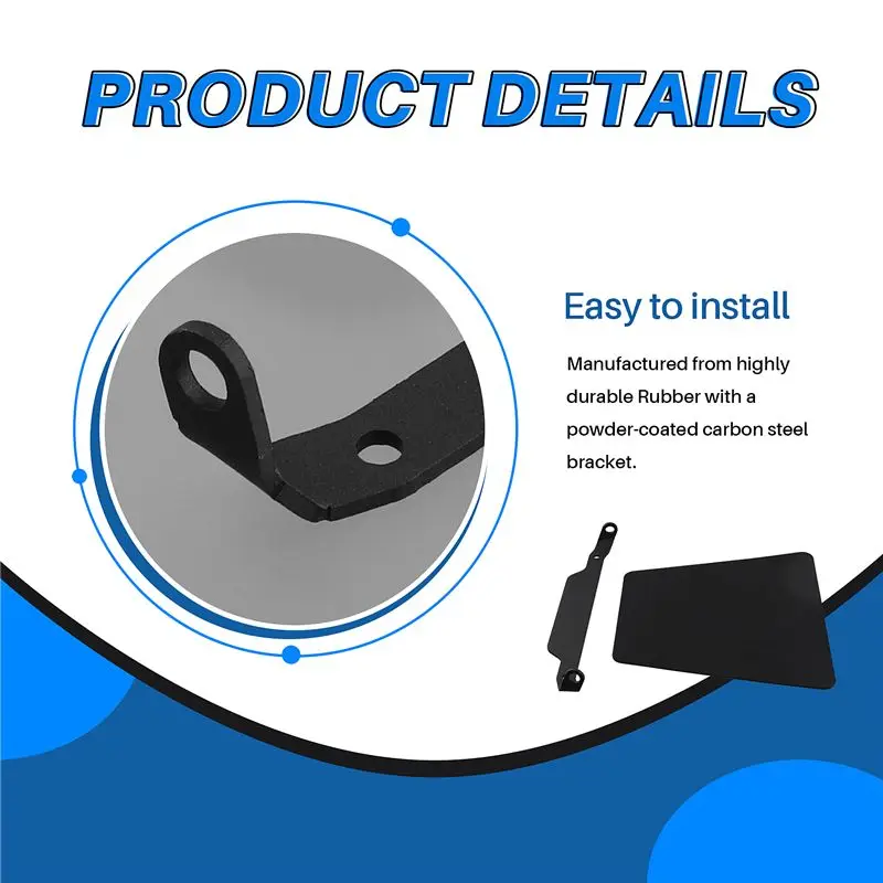 Reliable Motorcycle Accessories Shock Shield Cover For Honda NX 500 NX500 2024 Rear Fender Splash Shield Mudguard