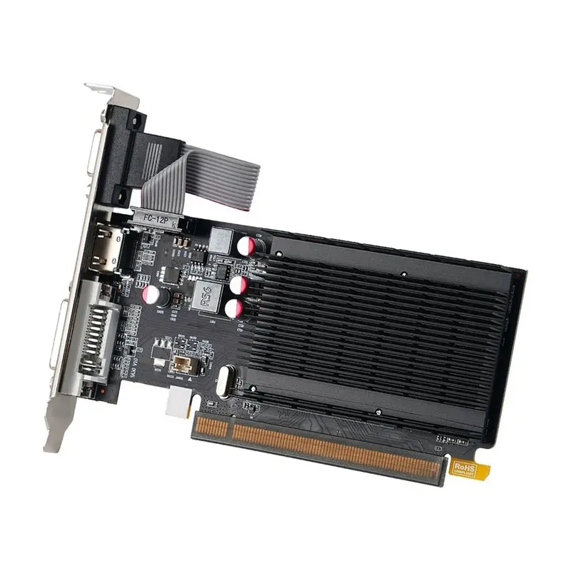 AT82-R5 230 64 Bit VGA Card For Amd Radeon 2GB GDDR3 533Mhz -Compatible DVI Graphic Card