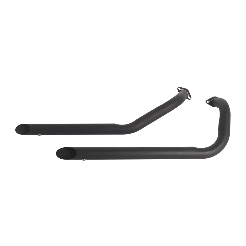 For HONDA Shadow ACE 750 VT750C VT750C Black 1997-2003 Motorcycle Duals Exhaust System Pipe For Honda VT750CD Deluxe 1998-2003