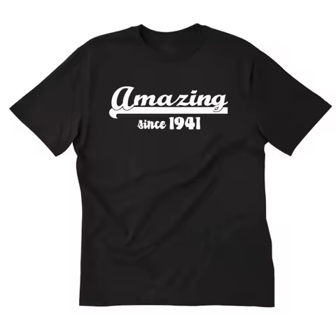 Amazing Since 1941 T shirt Funny Birthday 76 Happy