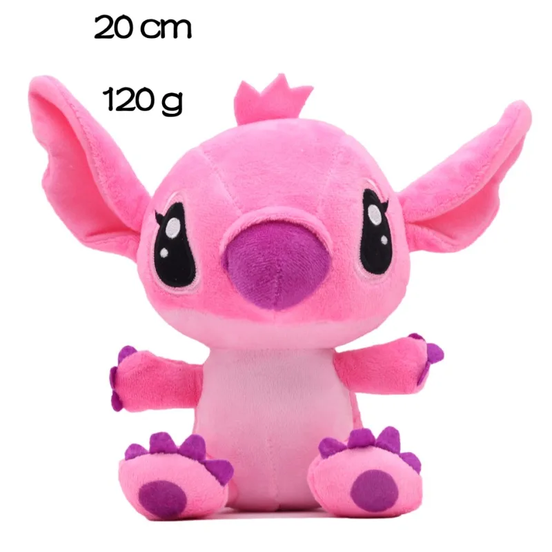 Disney-juguete de peluche de Lilo & Stitch Star para niños, muñeco de bebé, Animal de peluche suave, el mejor regalo para Navidad, lindo y Adorable