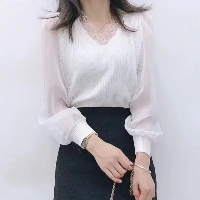 

Lace Ladies Knit Sweaters New In Women's Cardigans Spring Autumn 2024 Trending Fashion Office Wear Fall Harajuku To Work Y2k Hot