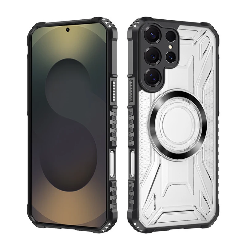 Magnetic Case For Samsung Galaxy S26S25 S24 Ultra A56 A16 A57 A07 A17 Shockproof Protective Cover Support Wireless Charging