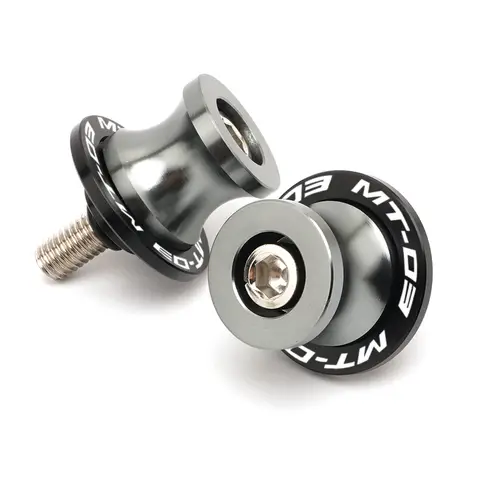 MT03 मोटरसाइकिल एक्सेसरीज़ 6MM स्विंगआर्म स्पूल स्टैंड स्क्रू स्लाइडर YAMAHA MT03 MT-03 MT 03 2005-2017 2018 2019 2020 2021 के लिए 10 best sales एमटी 03 सहायक उपकरण - №2