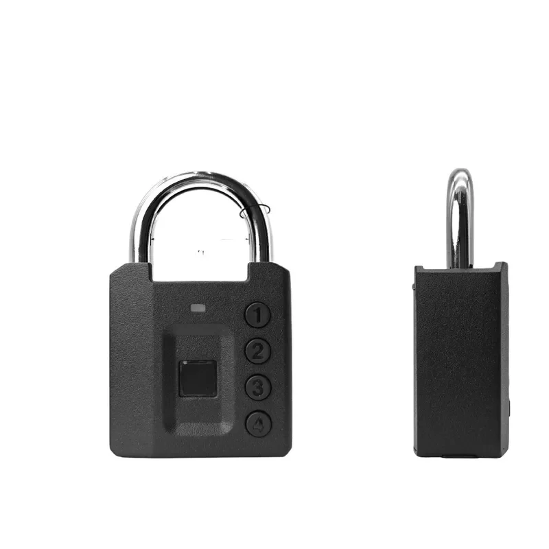 Tuya app fingerprint padlock lock password outdoor waterproof with key IPX5 waterproof authentication smart fingerprint