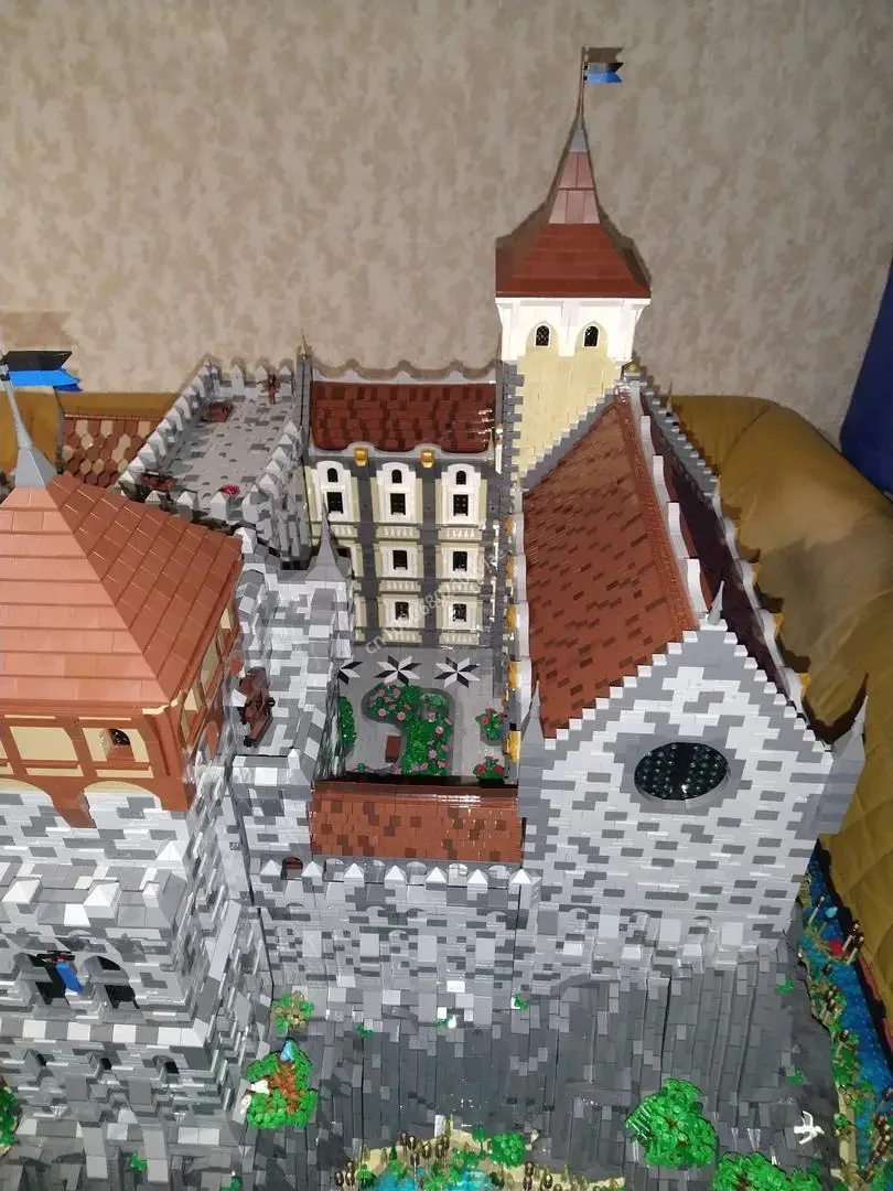 112744pcs Moc Complete Medieval Castle Model Moc Building Bricks Castle Modular DIY Sets Assembly Blocks   presents