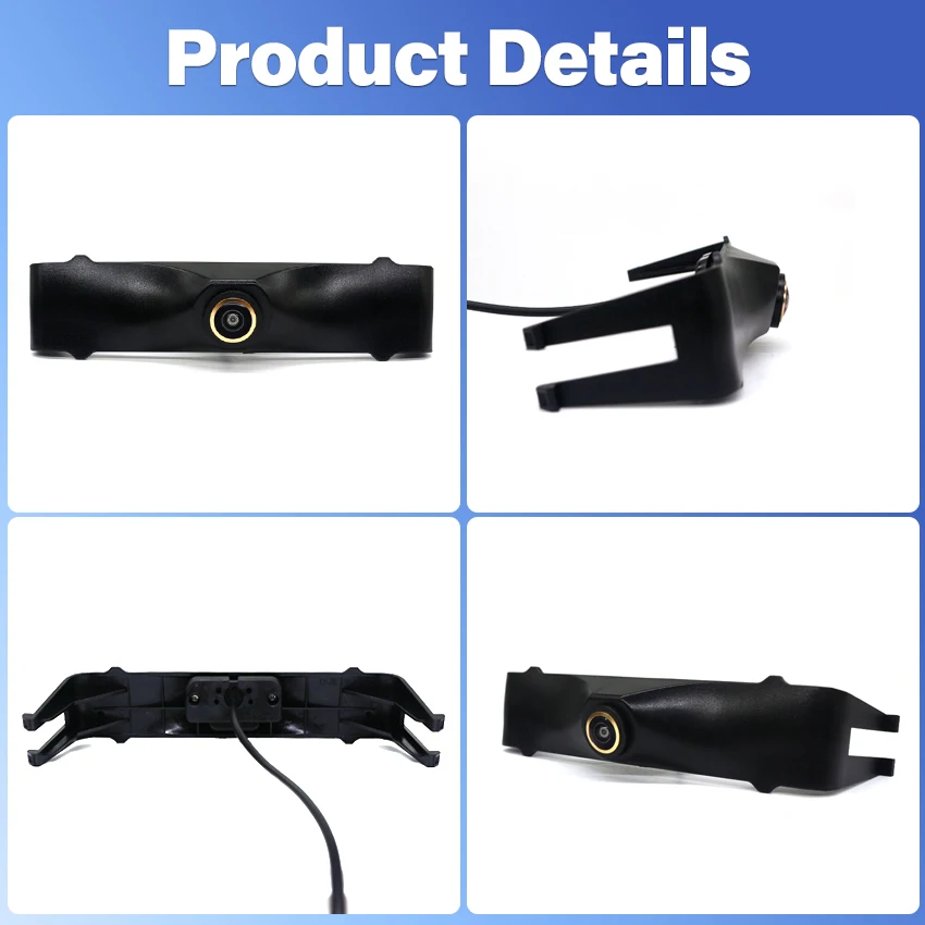 AHD Car Front View Camera Night Vision Waterproof Front Grille Camera For Audi A6 A6L C7 C8 4G Avant 2012~2018 Golden Lens