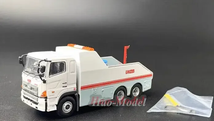 Tiny 1:76 For Hino 167# Hong Kong KMB tractor Car model Alloy Diecast Simulation Toy Boys Birthday Gift Hobby Display Ornaments