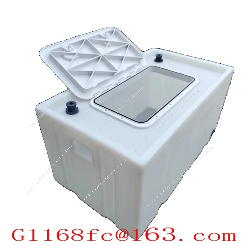 New Thickened Plastic Car Anti-overflow Sealed Live Fish Box Trunk Transportation Fish Water Tank