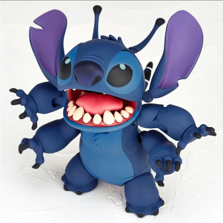 100% original Kaiyodo Revoltech Stitch Experiment 626 Reprint Anime Action Collection Figures Model Toys Figura In Stock