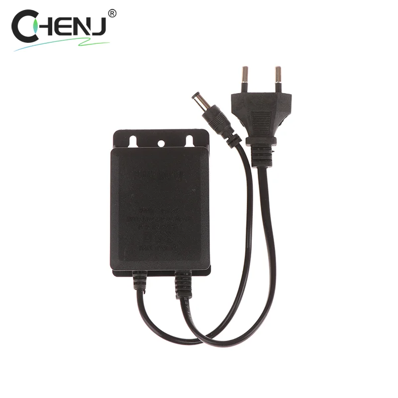 Chargeur adaptateur secteur étanche extérieur, alimentation de sortie, sécurité CCTV, caméra IP analogique AHD, entrée AC 220V, DC 12V, prise UE