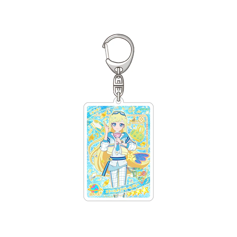 Himitsu no AiPri Himari Aozora Rinrin Shinomiya Hoshikawa Subaru Airi Mitsuba Acrylic Keychain Bag pendant anime goods Fans Gift