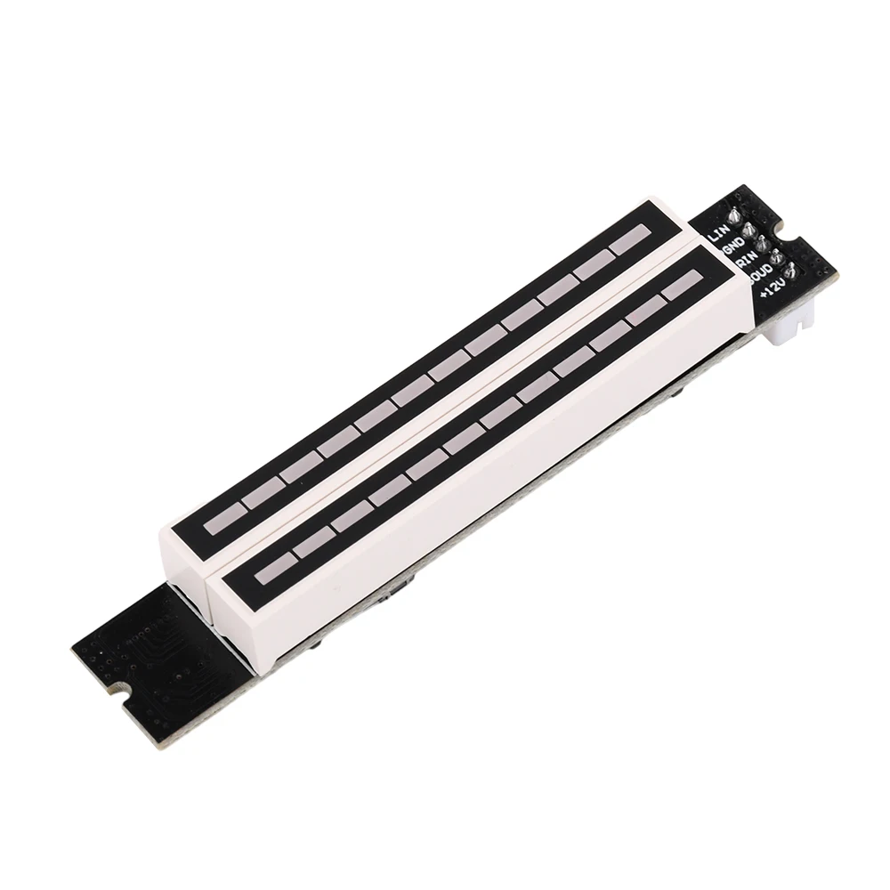 Mini Doppel Dual 12-bit LED Musik Ebene Anzeige Modul Einstellbar Licht Geschwindigkeit VU Meter Stereo Verstärker Bord mit AGC Modus – Detail 5