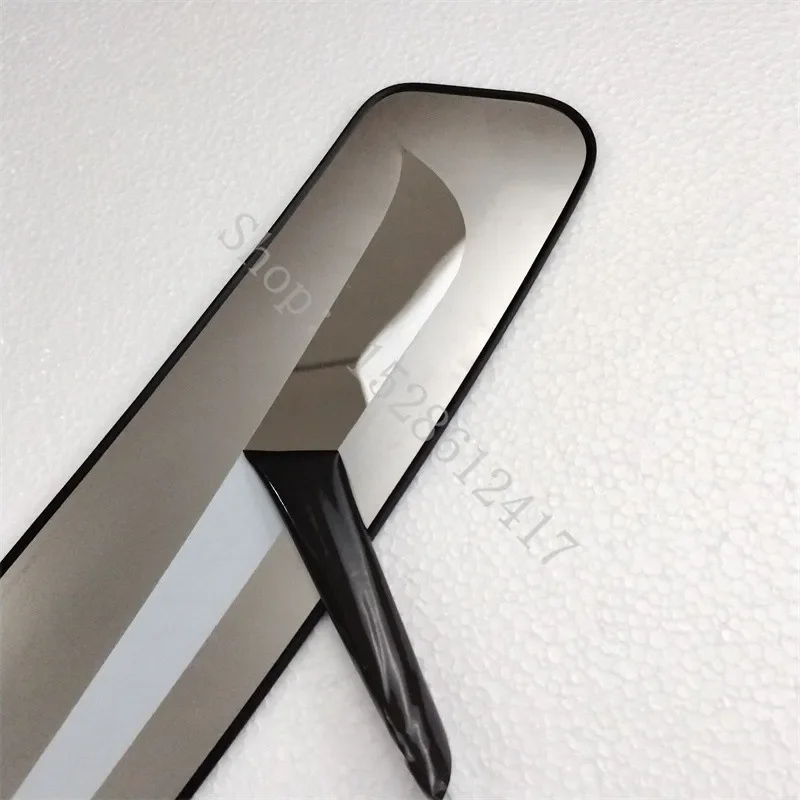 For Skoda Fabia 2008 2009-2021 Car accessories Stickers stainless steel Rear Bumper Threshold Kick Pedal Protect Trim styling