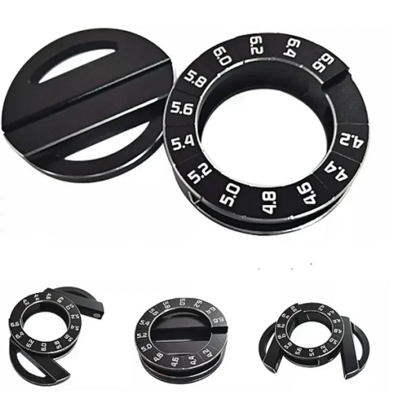 

RC Ride Height Gauge Aluminum Alloy Adjustable Adjuster Measuring Ruler 4.0-6.6Mm For 1/10 RC Car Repair Tools